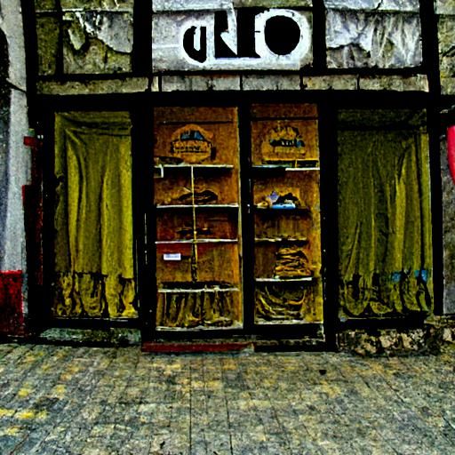 Vintage Clothing Store Interior