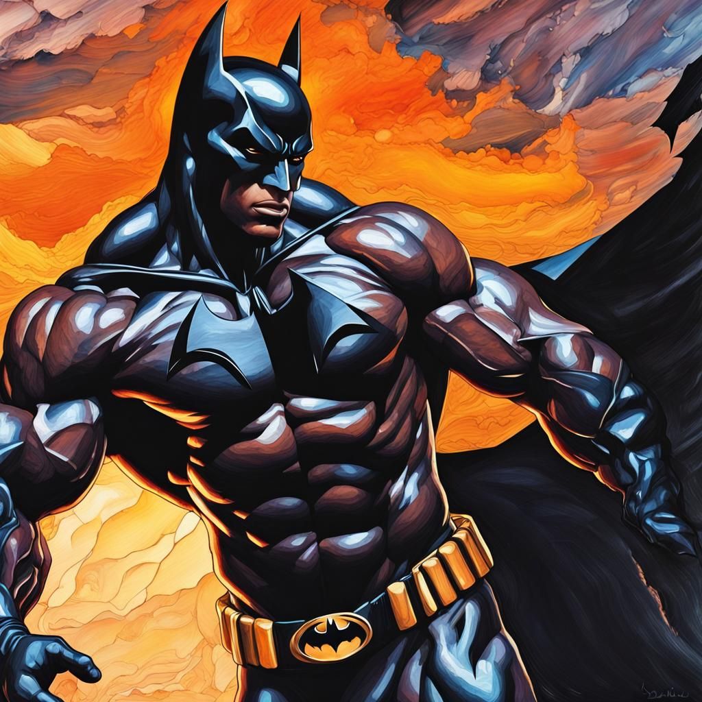 a close up of a beautiful marble, double exposure, sunset co...