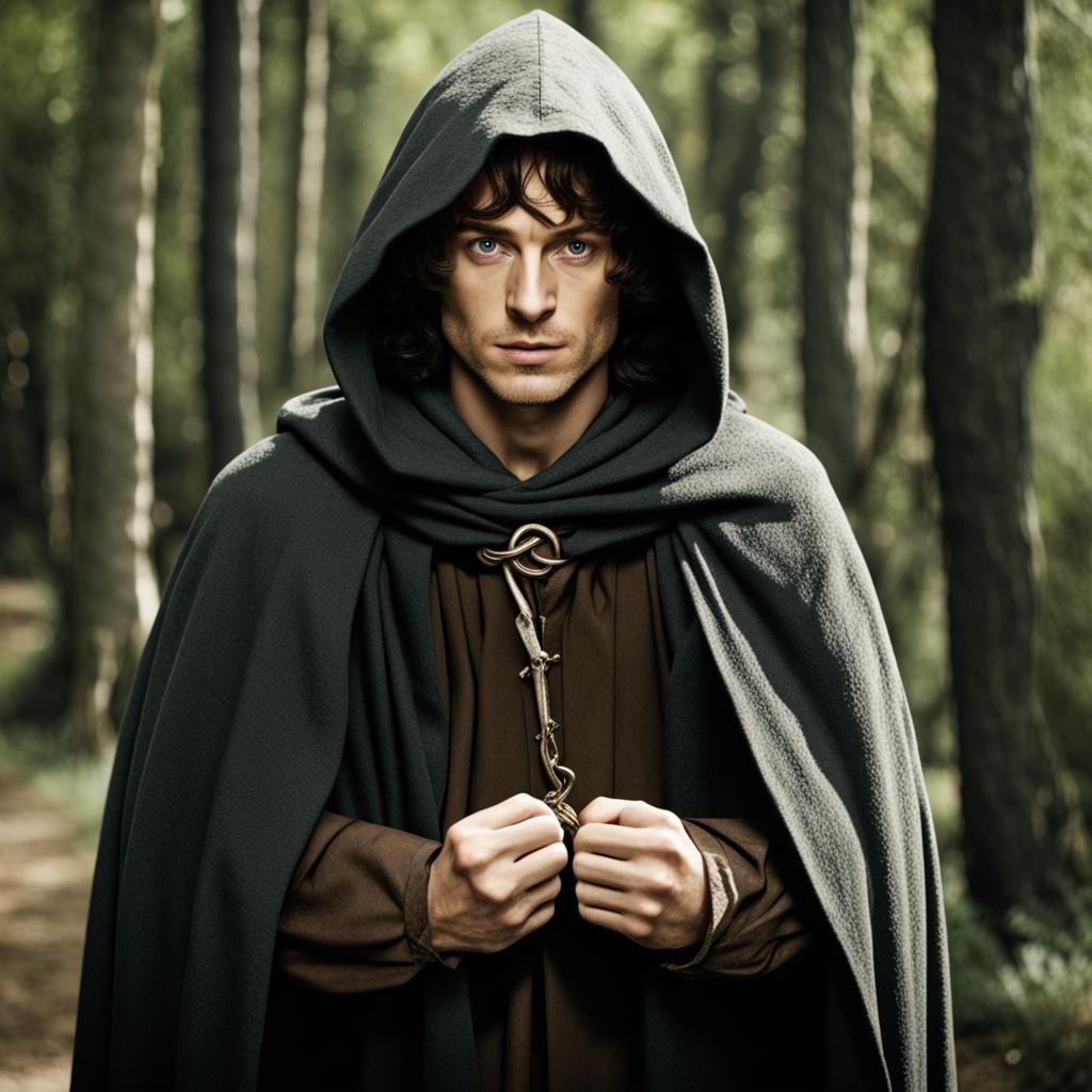 Cloaked Thief Adorned with Rings of Power