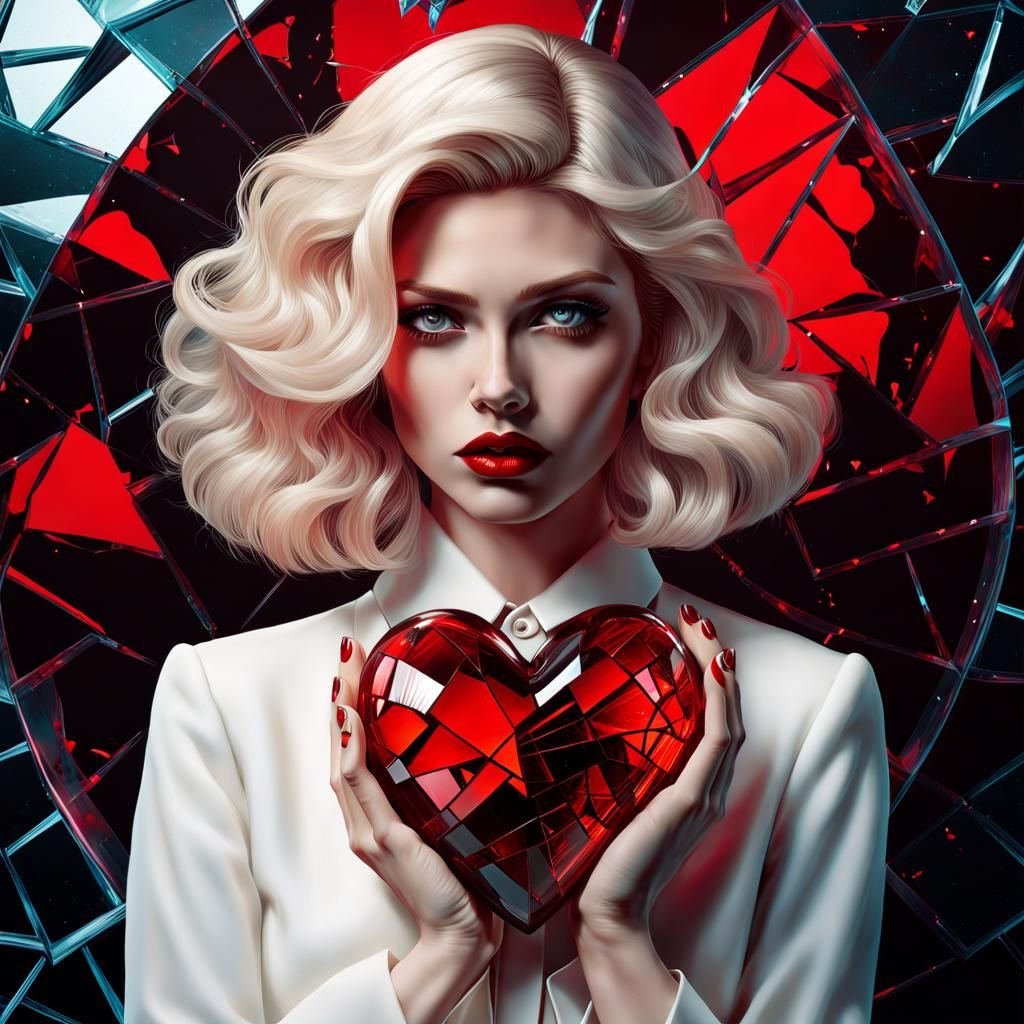 A Blondie with a Heart of Glass