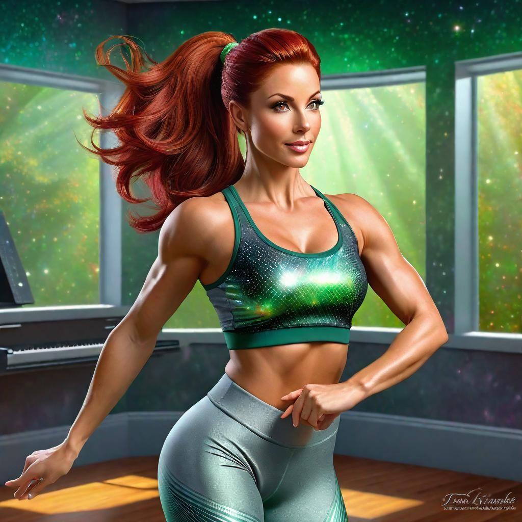 Dance teacher in a Fantasy World