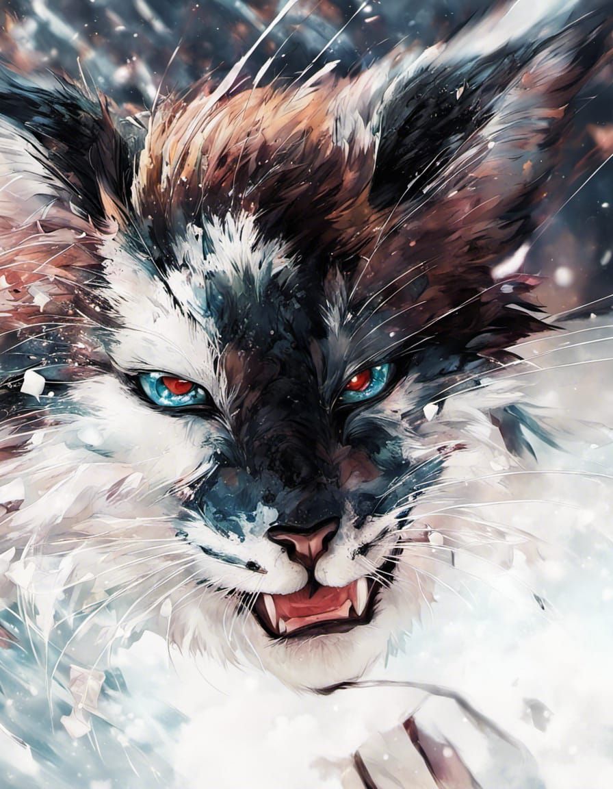 Anime Key Visual Art in Japanese Manga Style