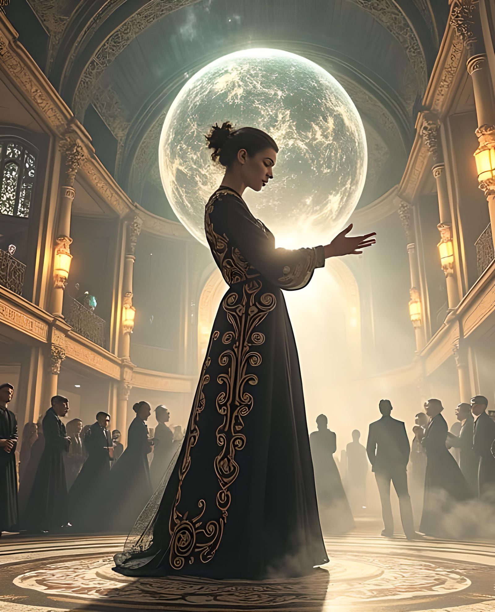 Oh fools, the magician bends the rules/
As the crowd watches...