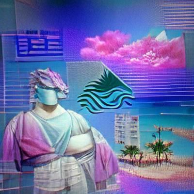 Vaporwave Aesthetic Art