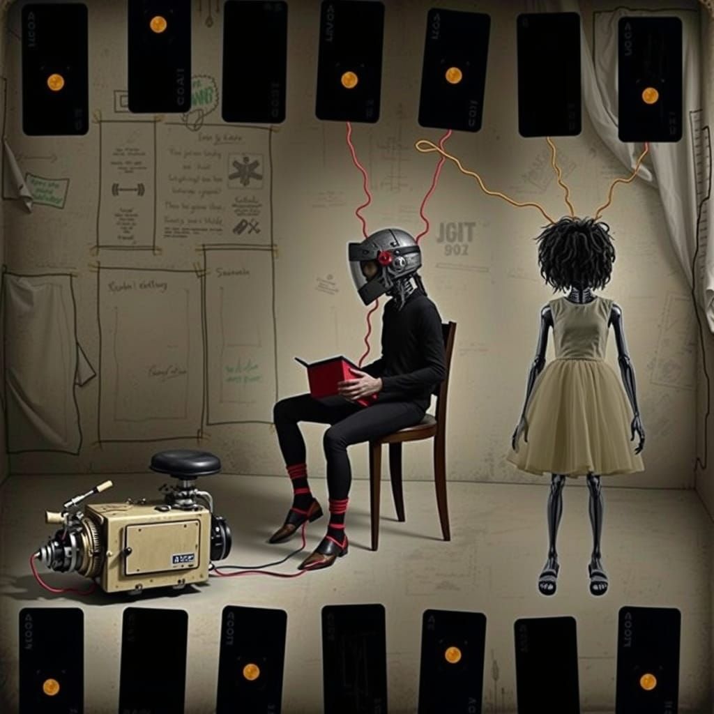 Surreal Ghost Machine Generator in Sharp Focus