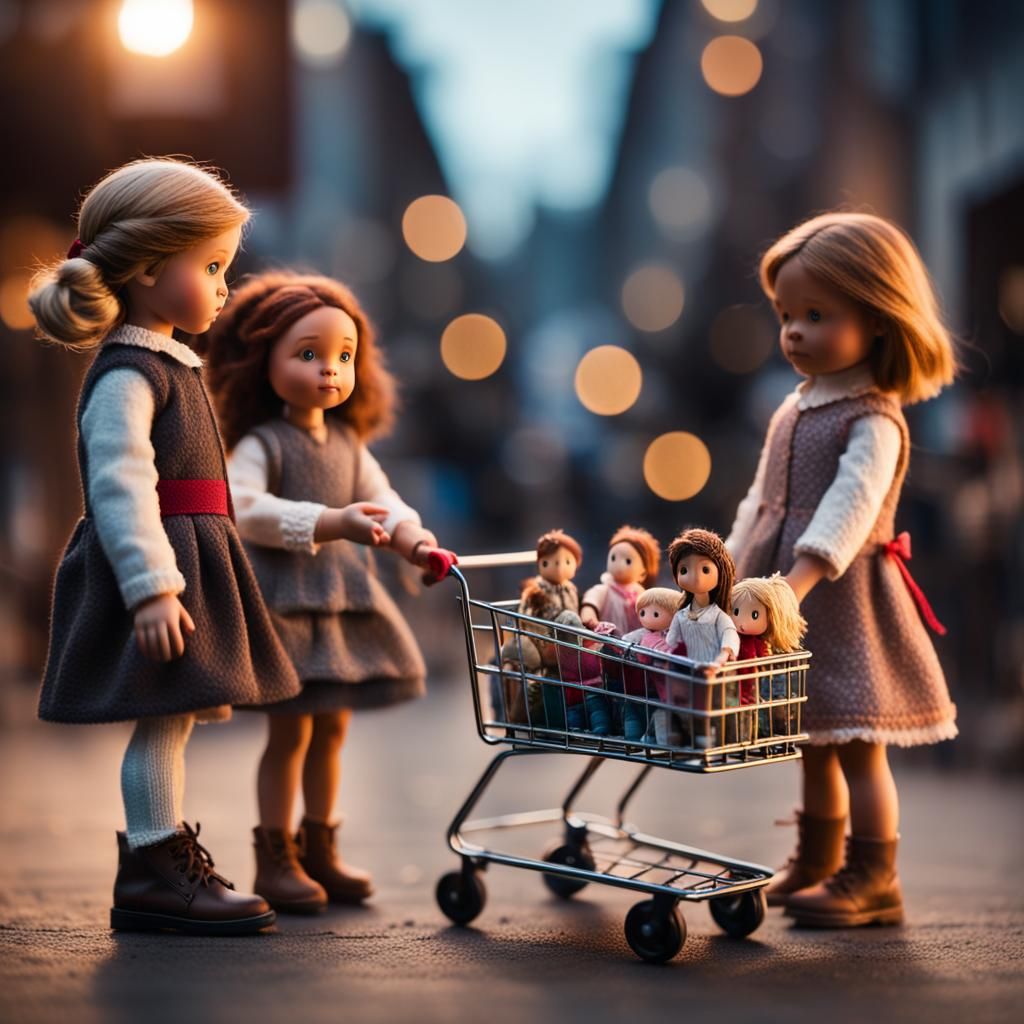 Children's Book Scene in a Photorealistic Style