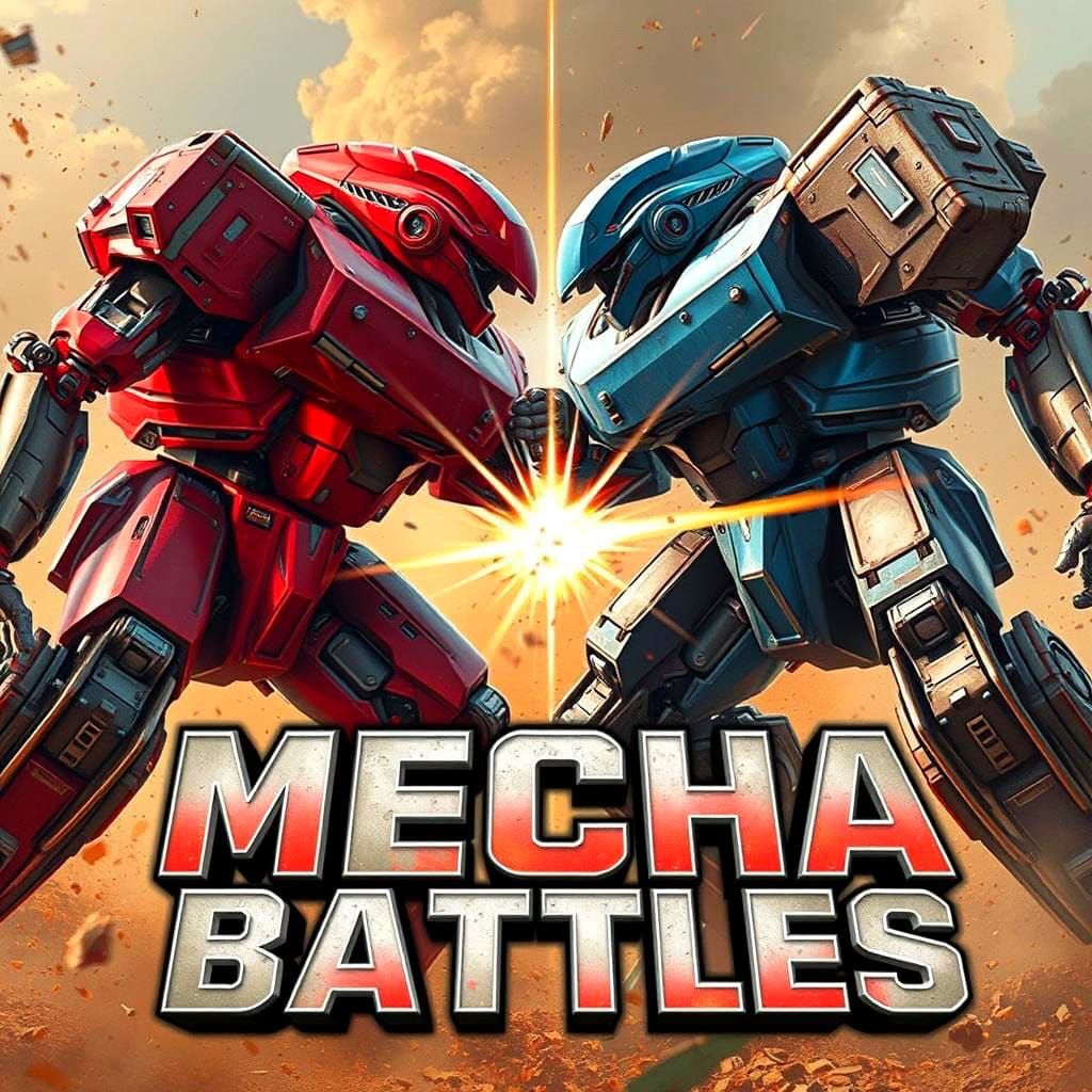 Colossal Mechs Duel on Frenzied Battlefield
