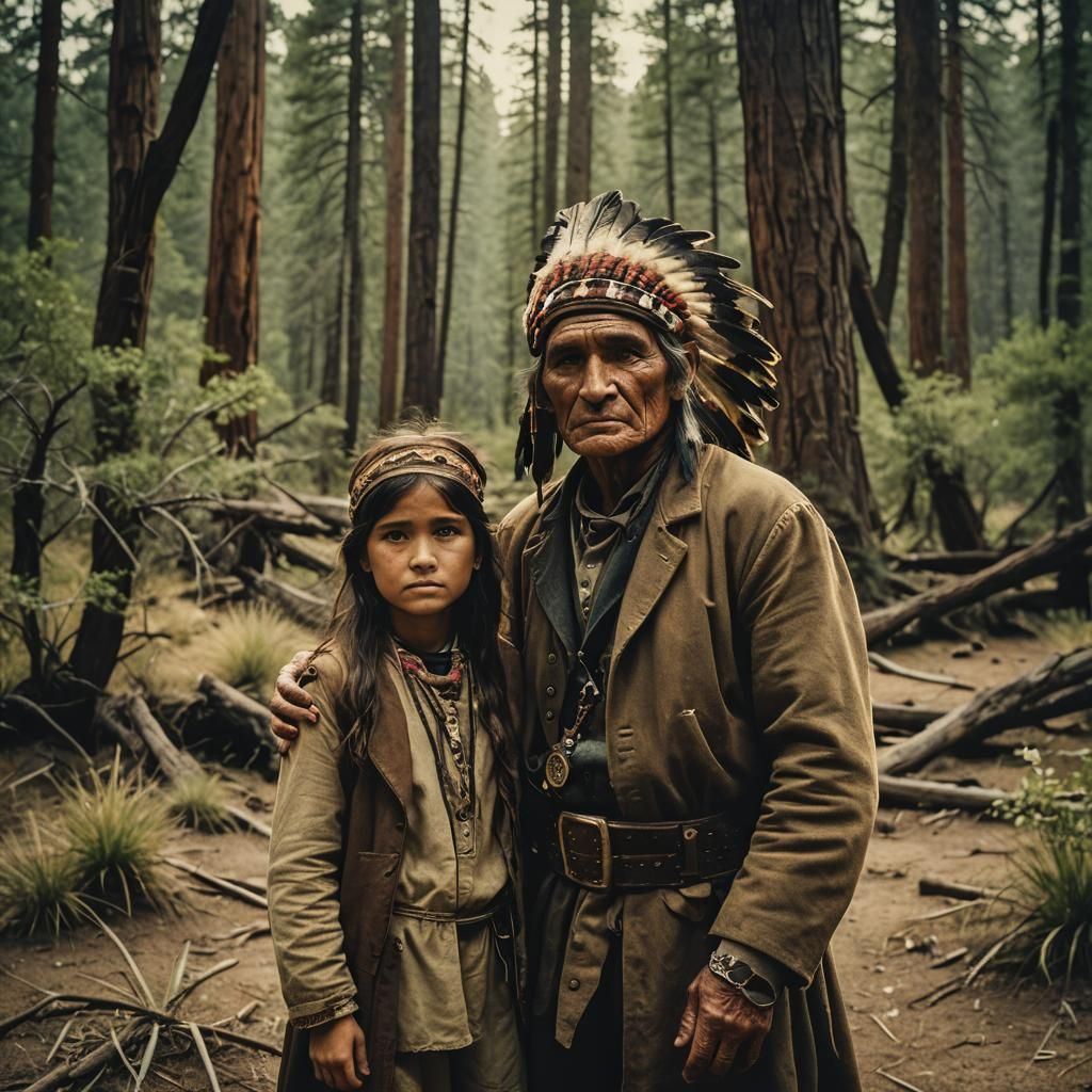 Geronimo and Eva: A Cinematic Portrait