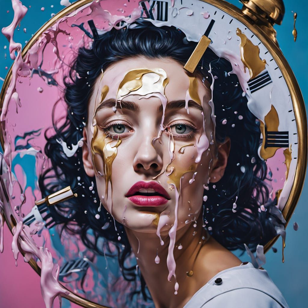 Surrealist Dream Portrait in Soft Focus