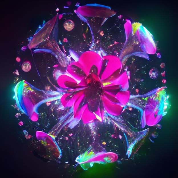 Bioluminescent Jelly Gel Forms in Biopunk Style