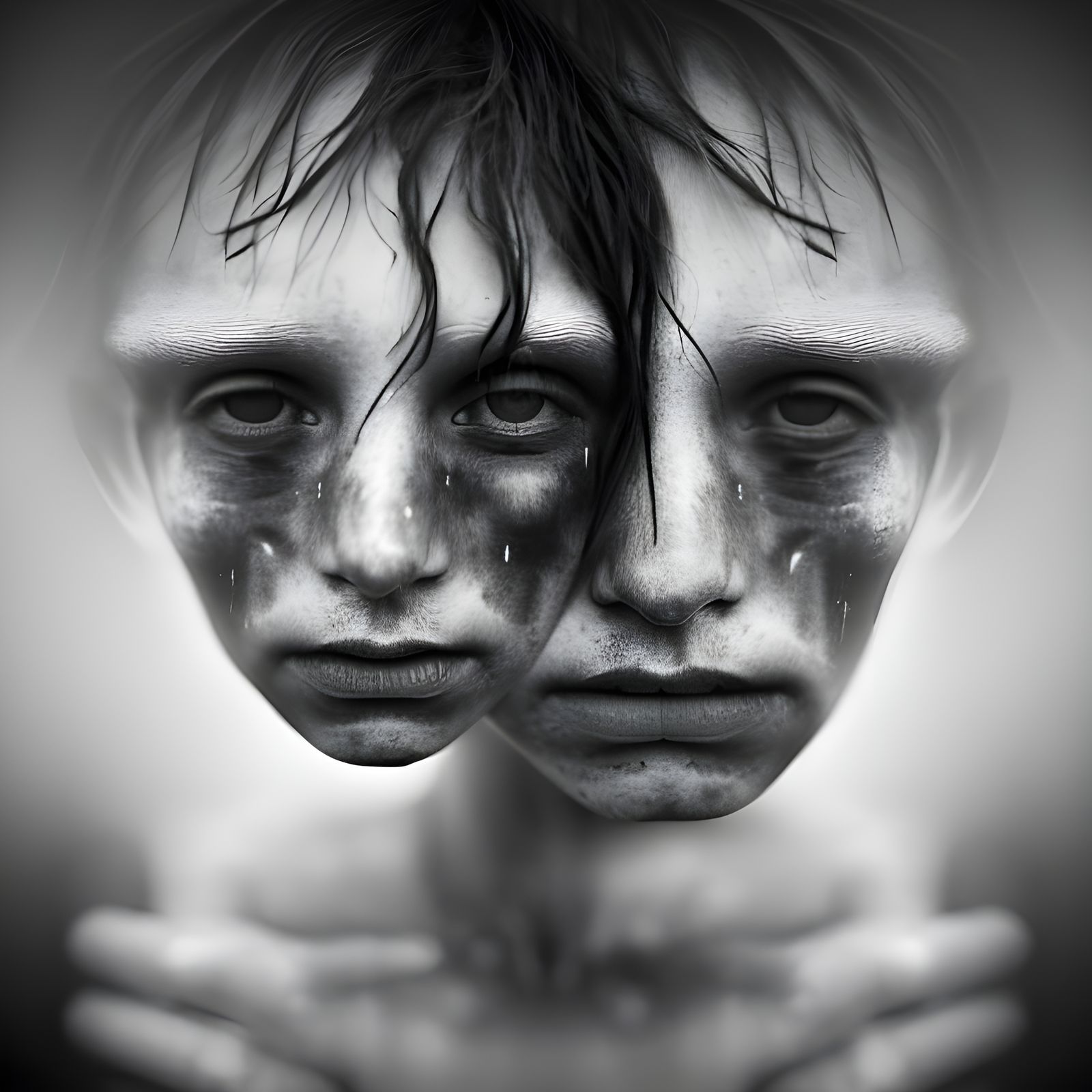 BioLuminescent humanoids in hiding