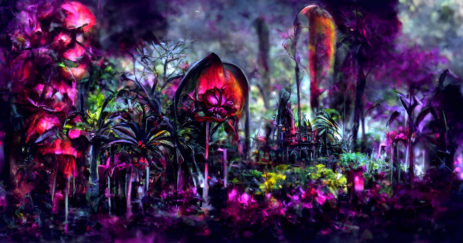 Grimdark Candyland Mauritius National Botanical Garden