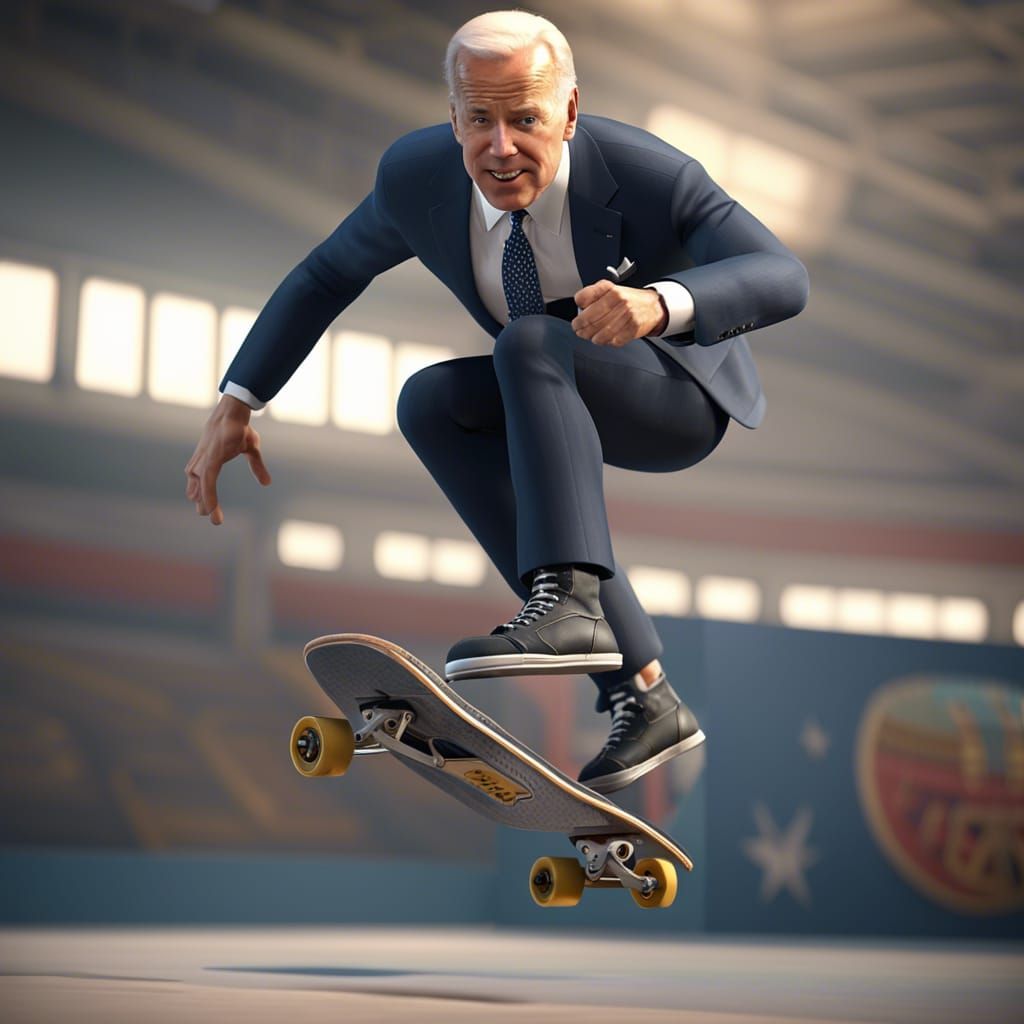Joe Biden Pro Skater, Game Cinematic Feel