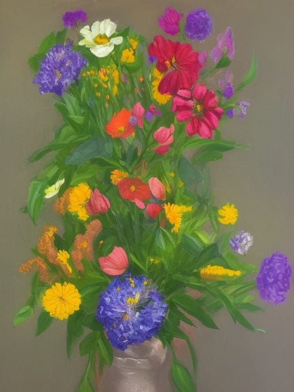 Beautiful Flowers Generated By AI