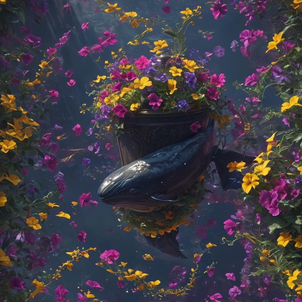 Whale and Petunias Fall From Orbit: Concept Art