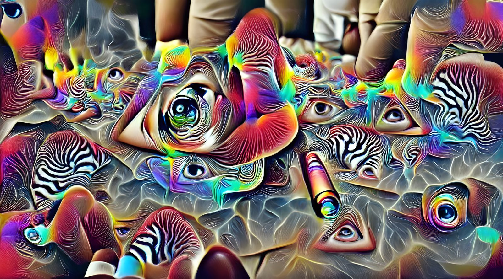 Psychedelic Hypnotic Image Designed to Mesmerize