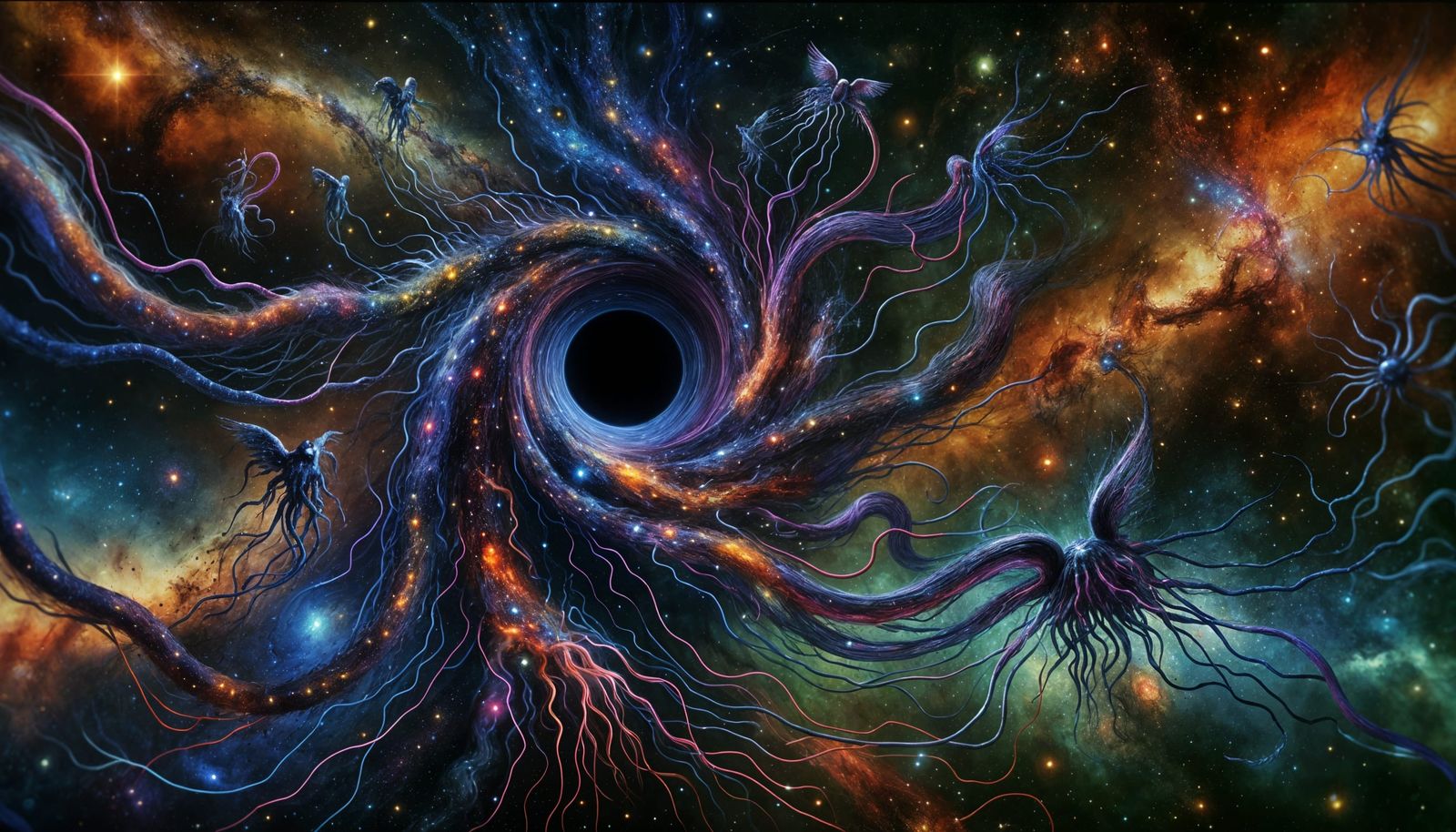 Cosmic Horror: Azathoth's Court in the Void