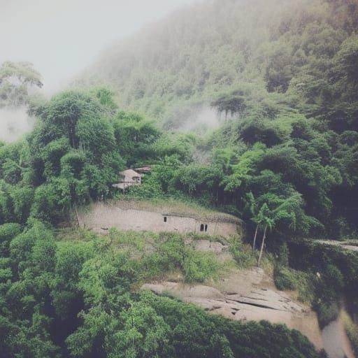 Dreamy Utopia: A Vision of Harmony and Nature