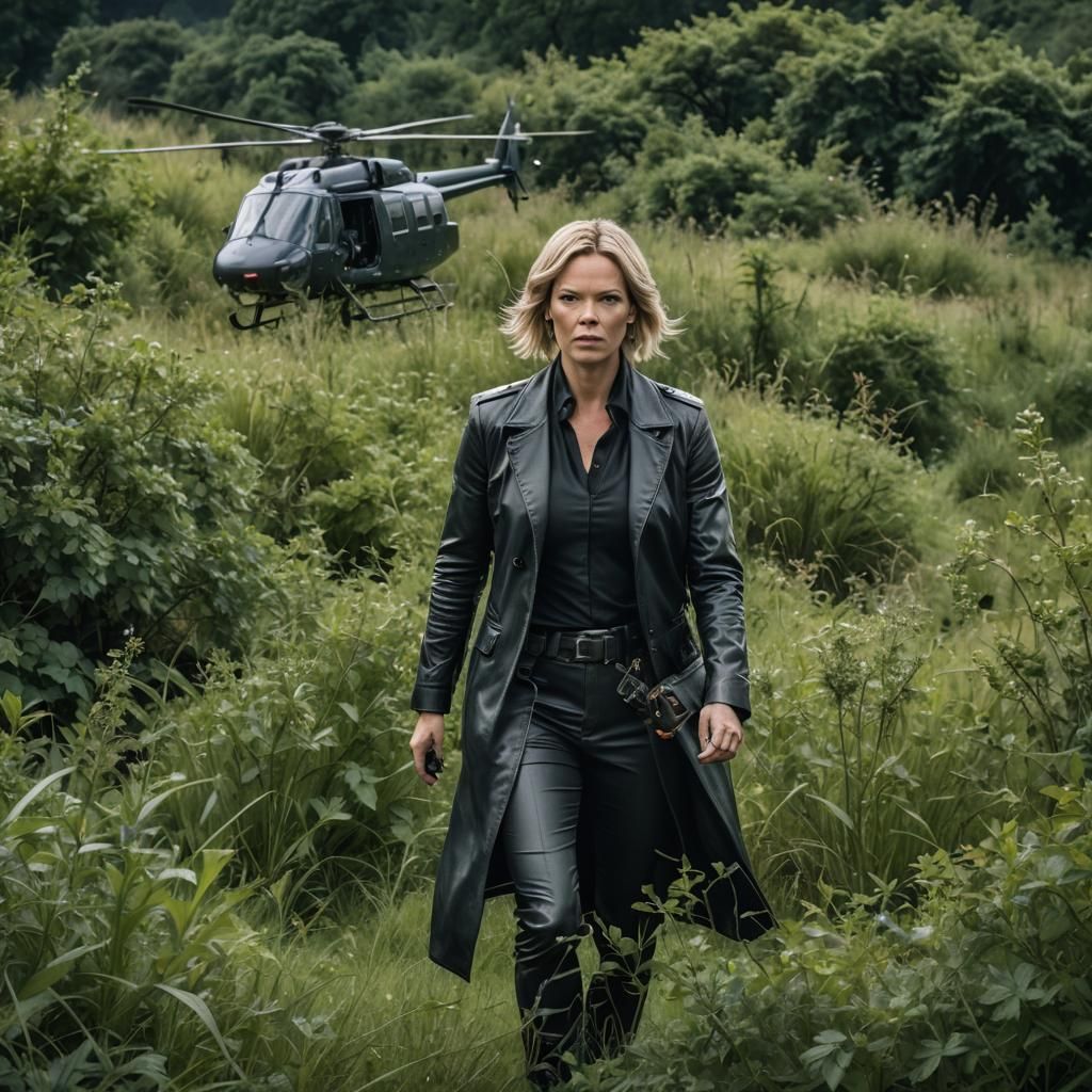 Hannah Waddingham Steals Helicopter in John Wick Style