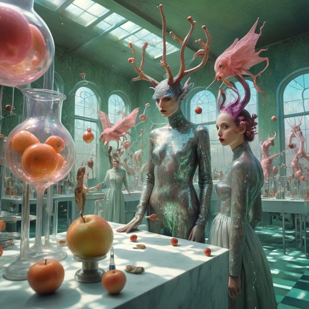 Dreamlike Surrealism in Avant-Garde Laboratory