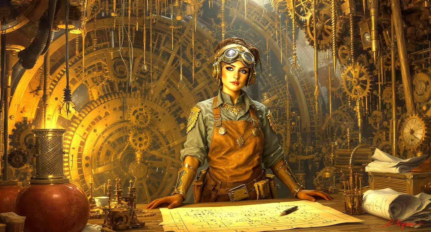 Steampunk Inventor
