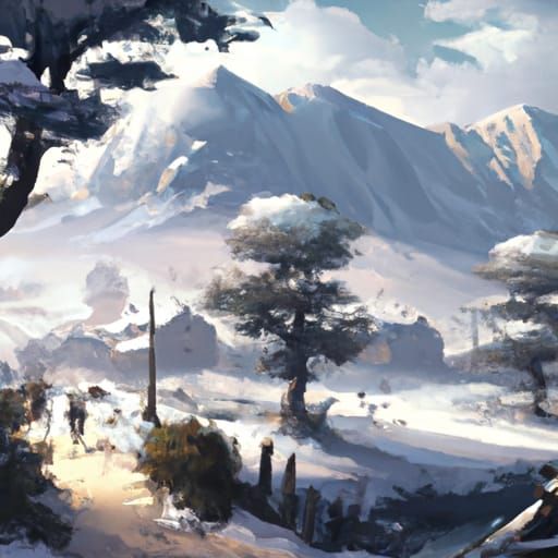 Epic Winter Landscape Transitions to Spring