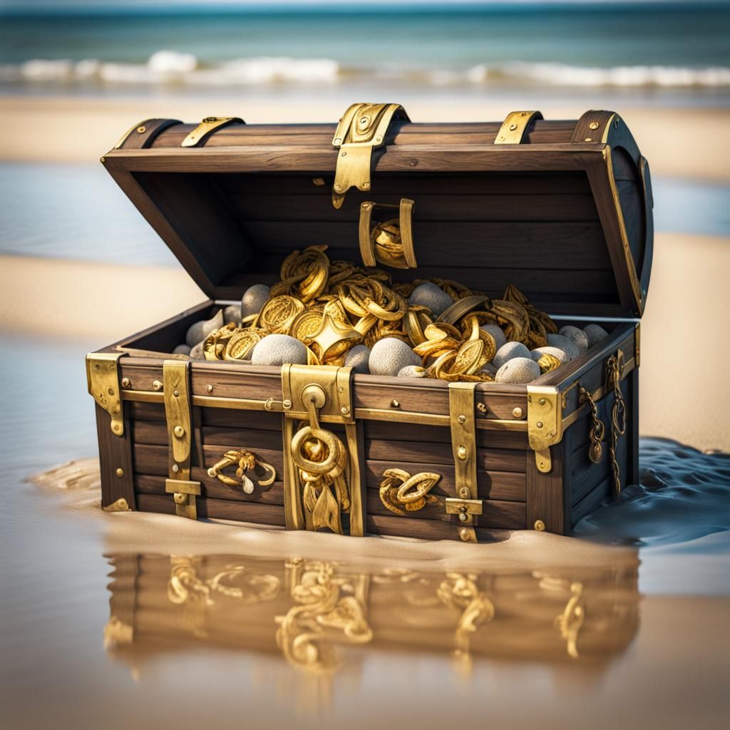 Monster Treasure Chest Washed Ashore