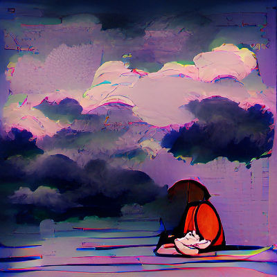 AI Interpretation of Melancholy