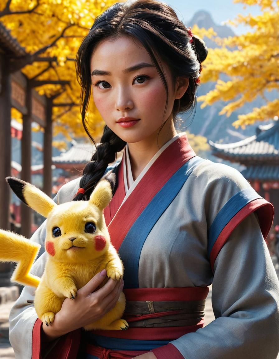 Mulan & Pikachu