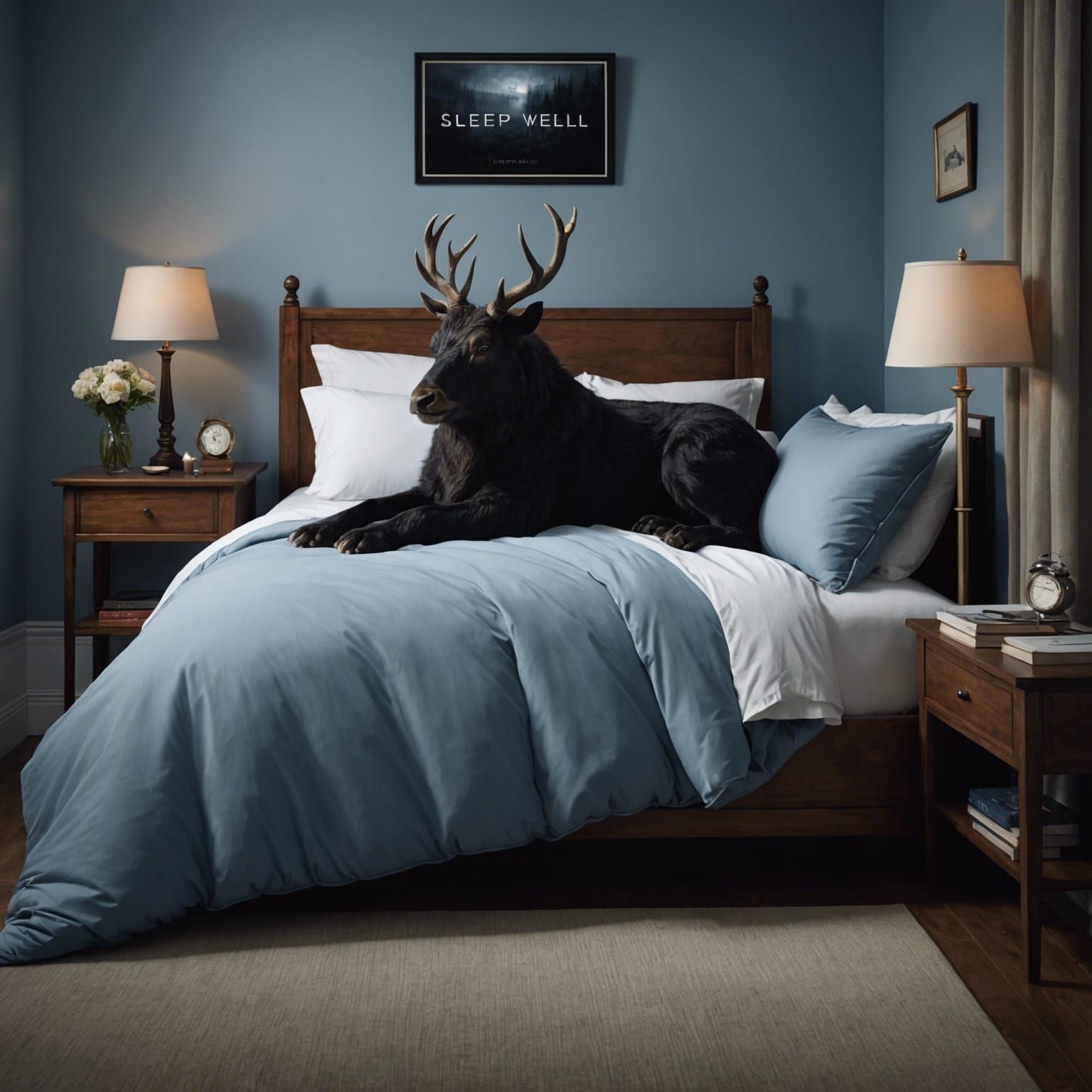 Abstract Dreamscape: Sleep Well Beast