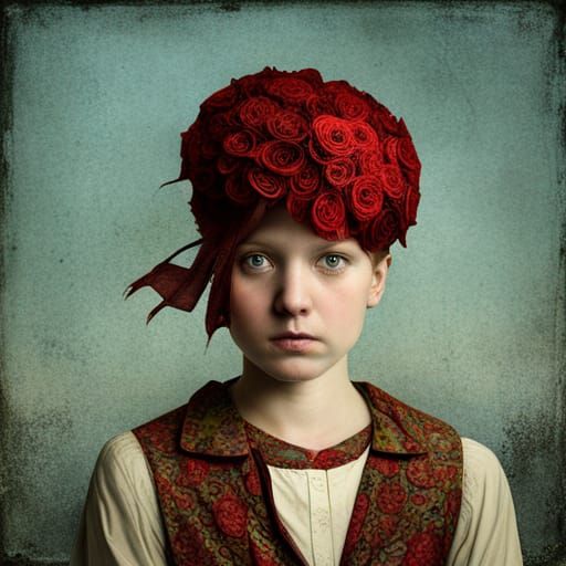 Evocative Portrait of Depression