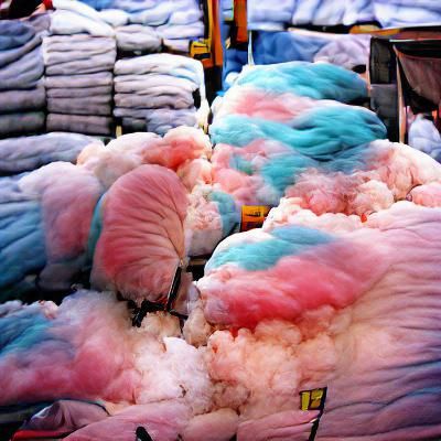 Fluffy Cotton Candy Delight