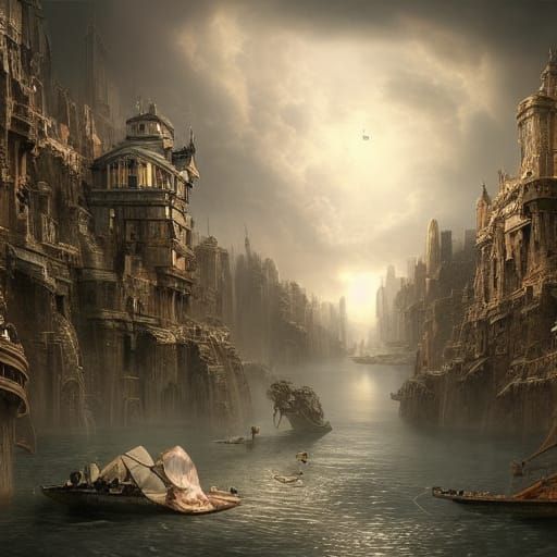 Epic Painter Creates Dramatic Digital Masterpiece