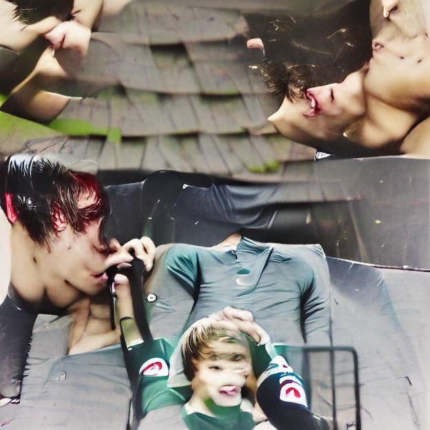 Disturbing Image of Self-Harm