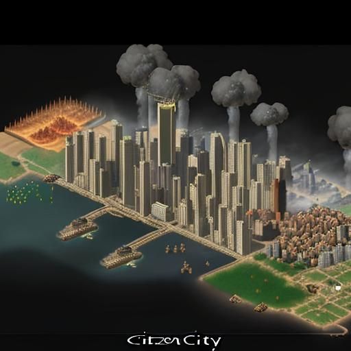 Civilization 3 City Riot: Isometric View
