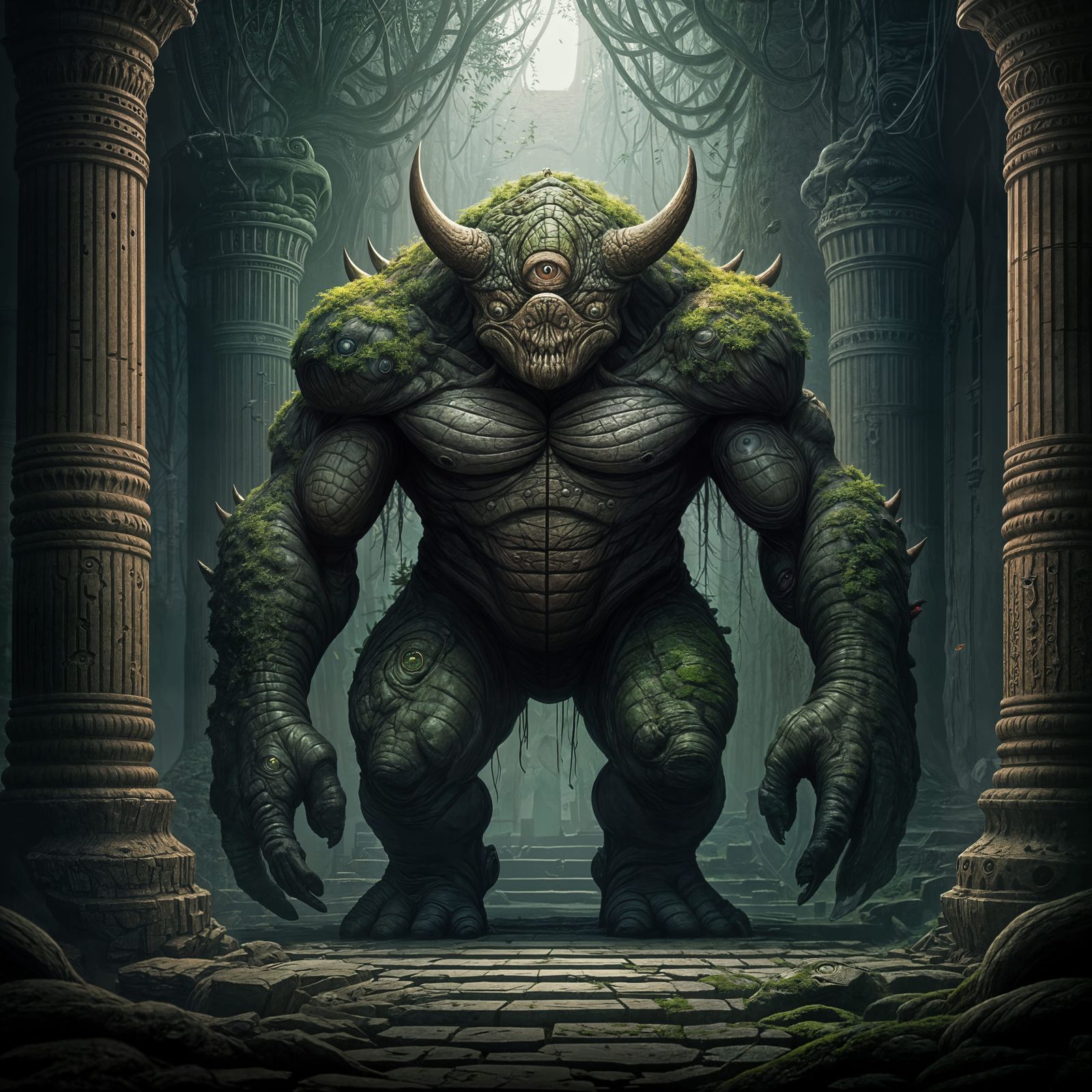 Mythical Cyclops Creature