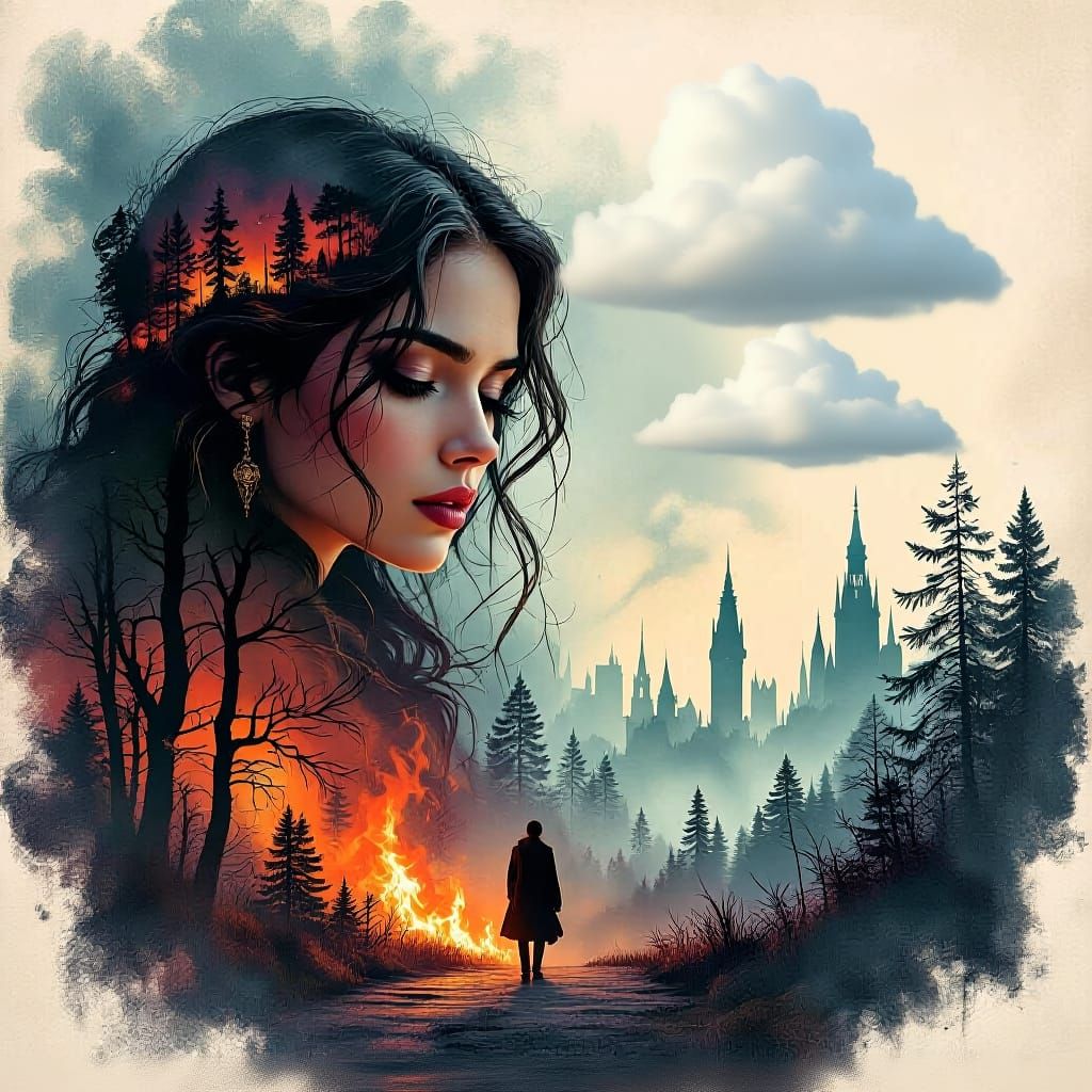 Abstract Text Replaced by Clouds