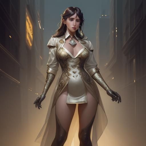 Anthropomorphic Potato in High Fashion: Digital Art