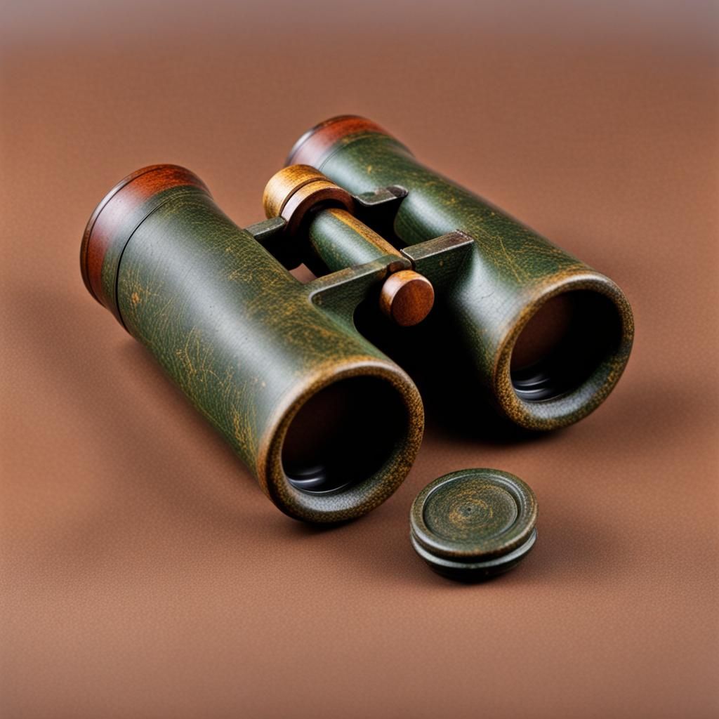 Cucuteni-Trypillia Antique Toy Binoculars