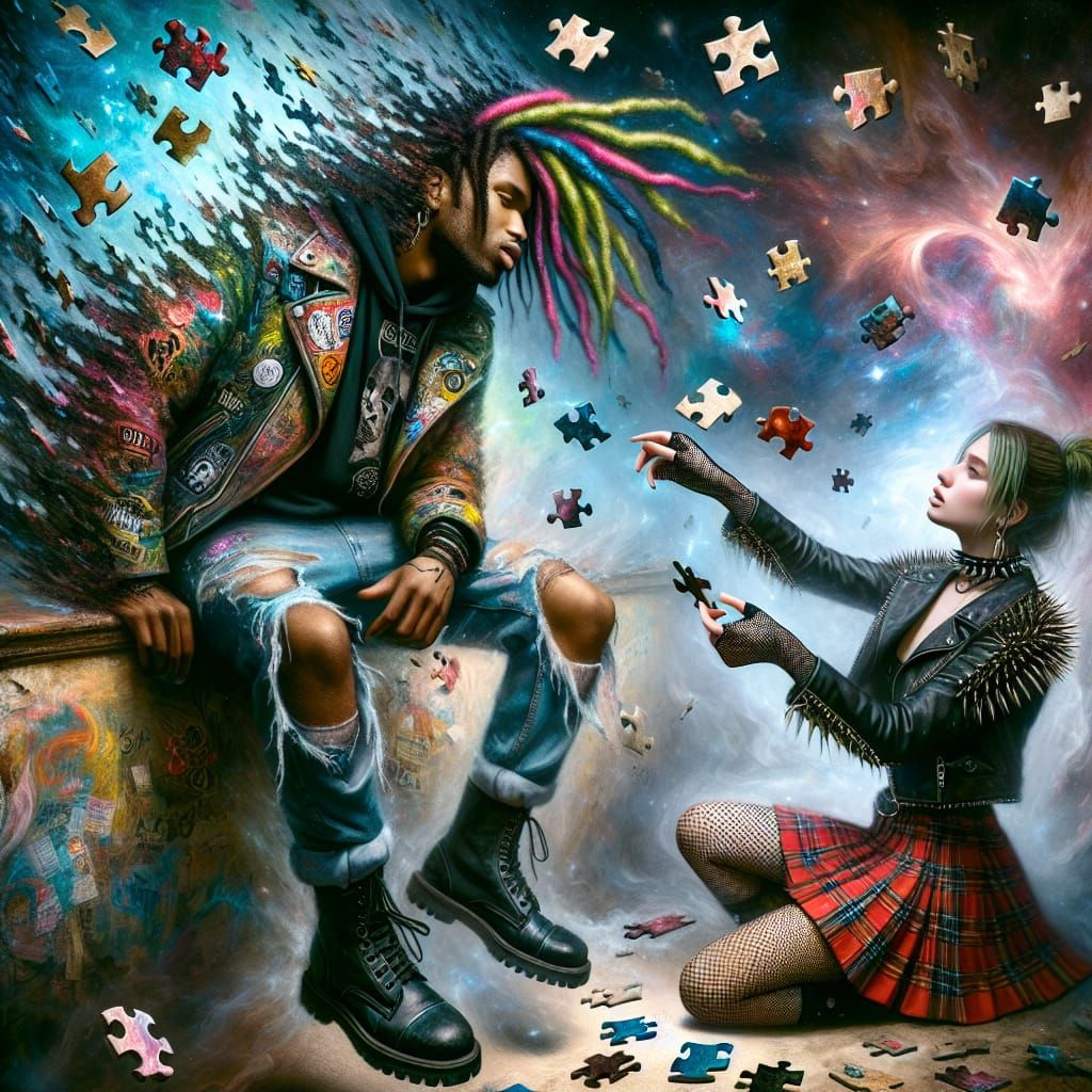 Surreal Puzzle: Disintegration and Reconstruction in Punk St...