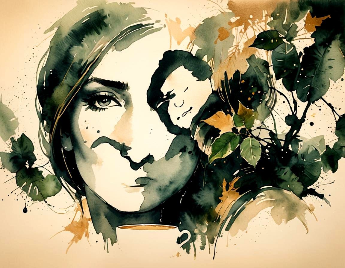 Modern European Ink Painting