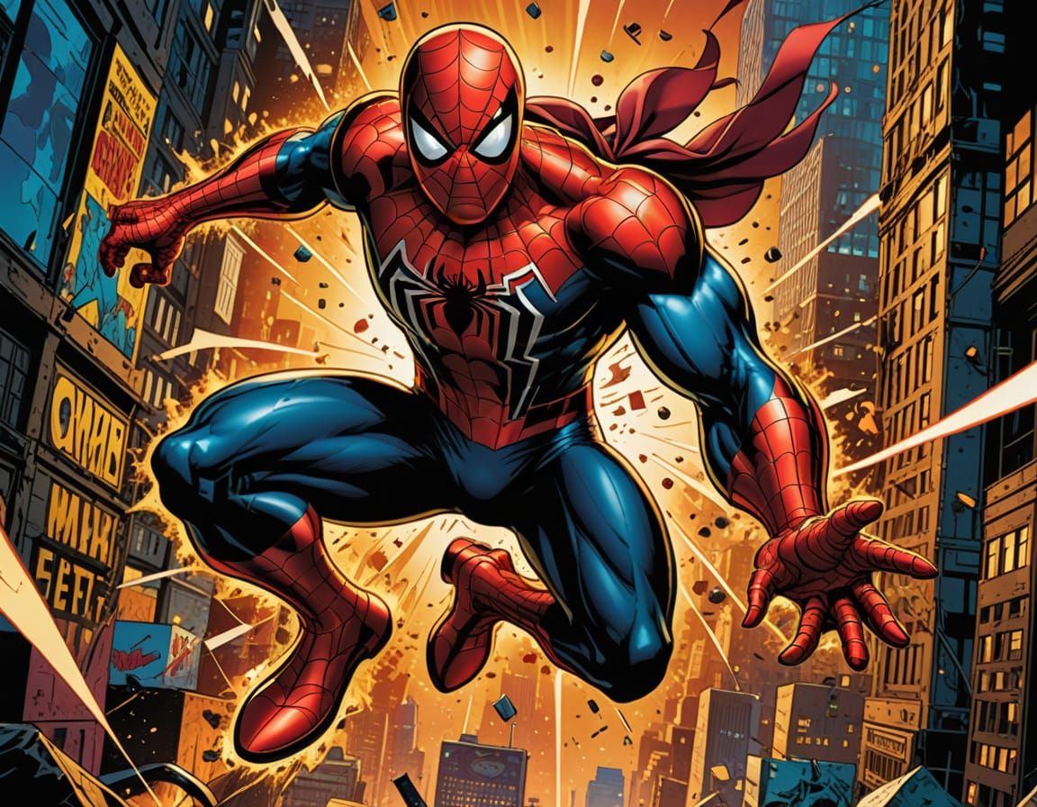 Marvel Legends Action Figure in Dynamic Comic Book Packaging