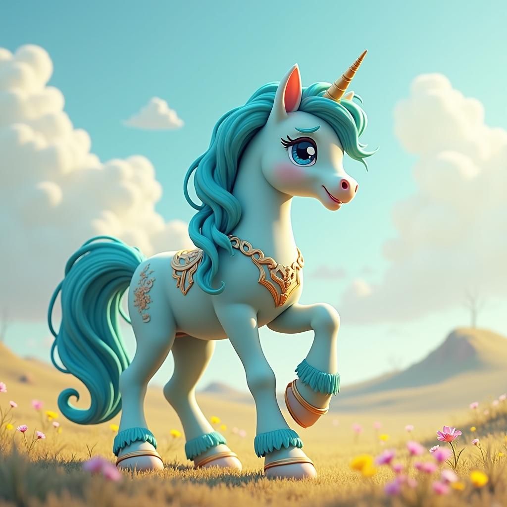 Bluegrass Daydreamer: Male MLP Pony in Anime Style