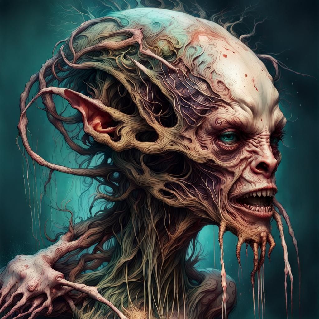 Grotesque Alien Creature