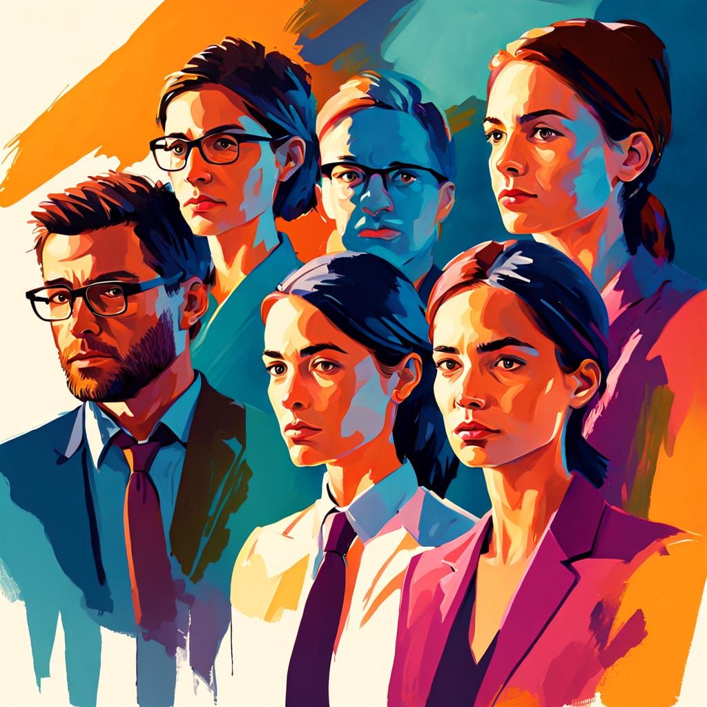 Inspiring Concept Art of Meeting Room Collaboration