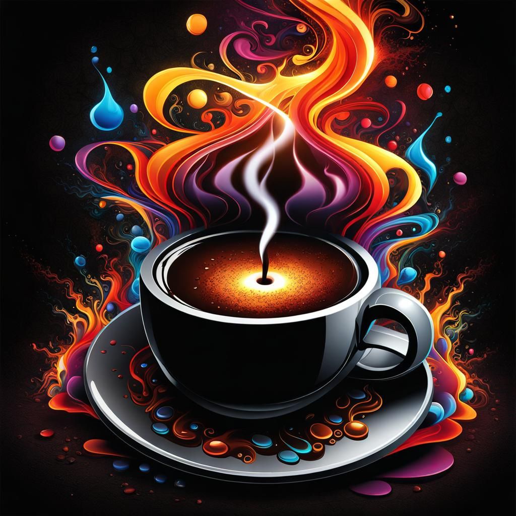 Black coffee