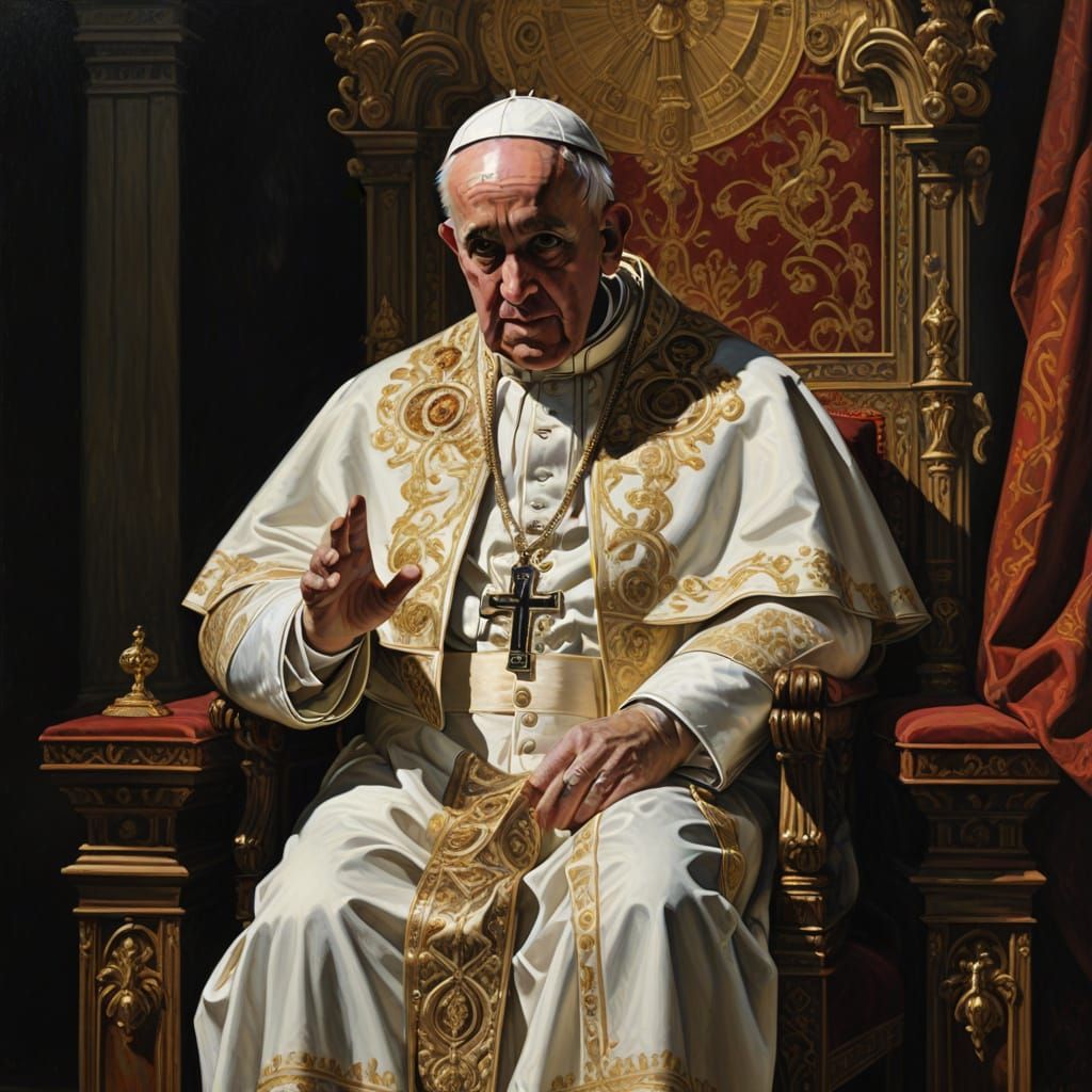 Ecclesiastical Power in Gold-Embroidered Splendor