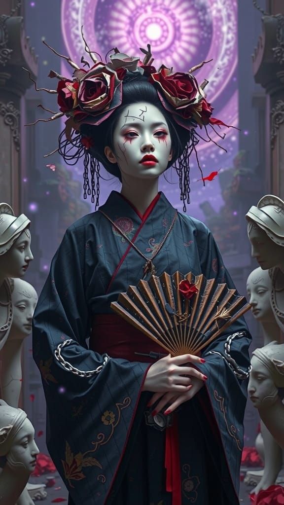Gothic Oiran Under Cosmic Rift