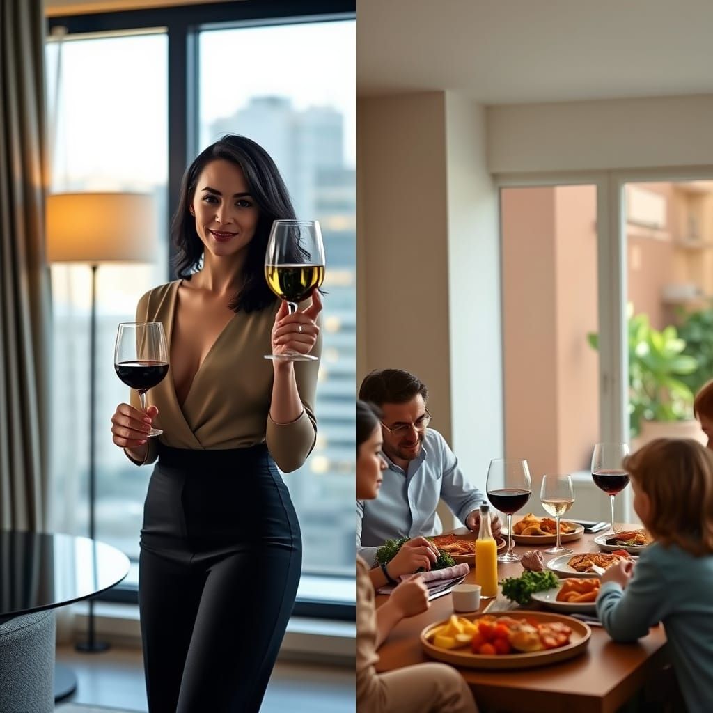 Two Sides of Success: A Woman's Life Choices