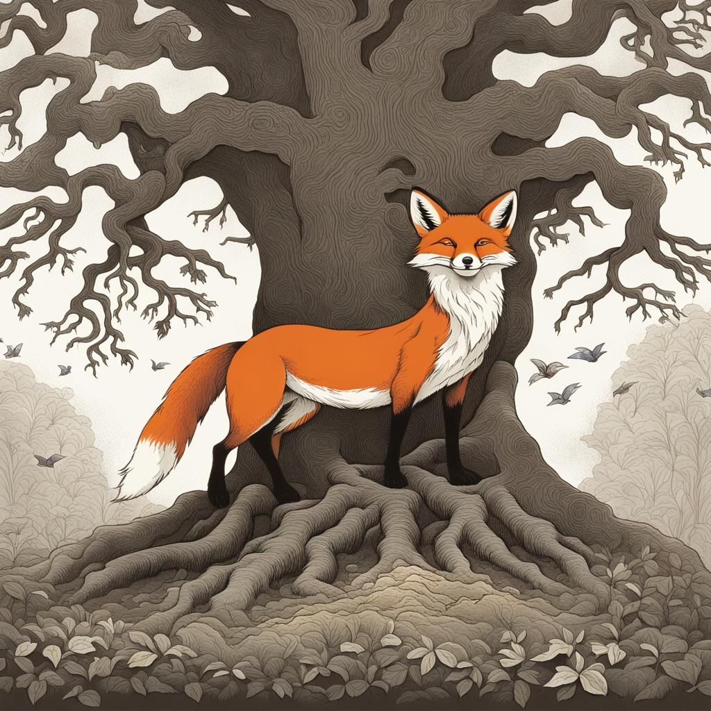 Fox Challenges Ancient Tree's Sacred Power